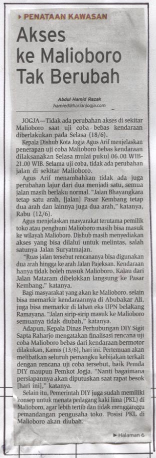 Kliping jogja terbaru