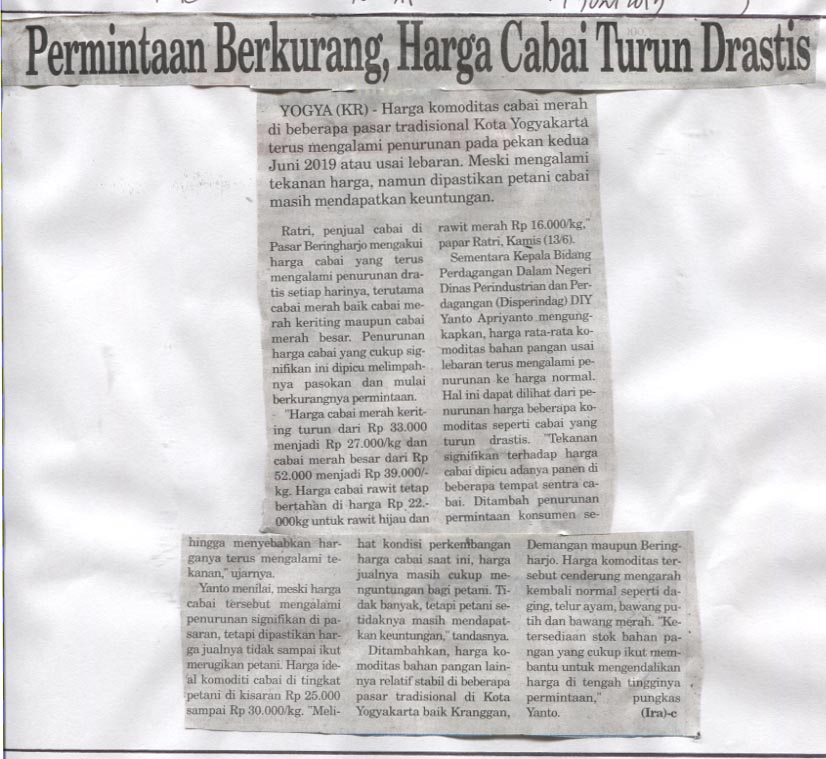 Kliping jogja terbaru