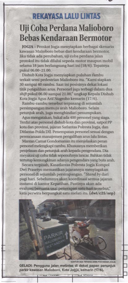 Kliping jogja terbaru