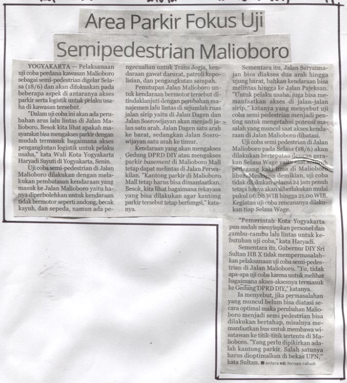 Kliping jogja terbaru
