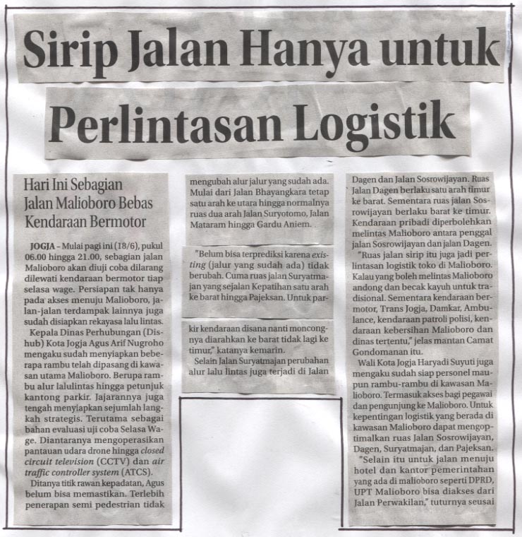 Kliping jogja terbaru