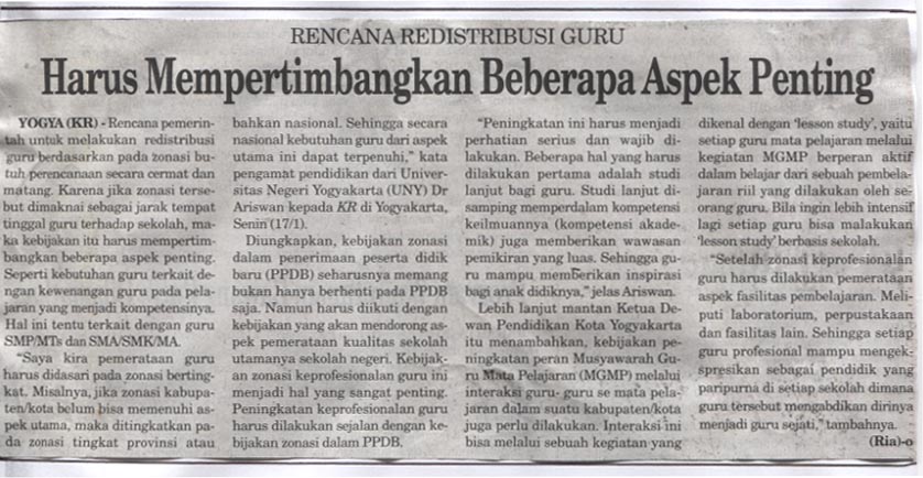 Kliping jogja terbaru