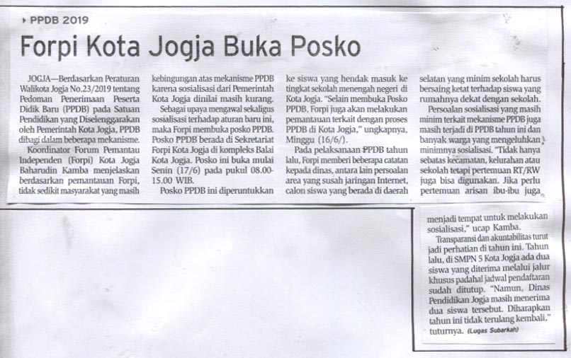 Kliping jogja terbaru