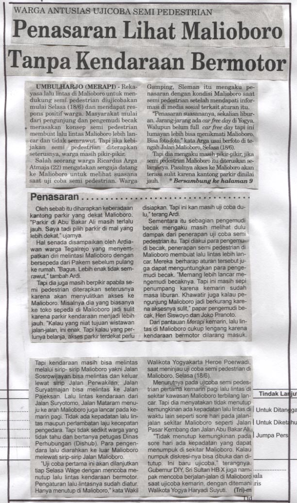 Kliping jogja terbaru