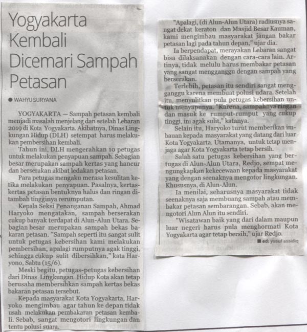Kliping jogja terbaru