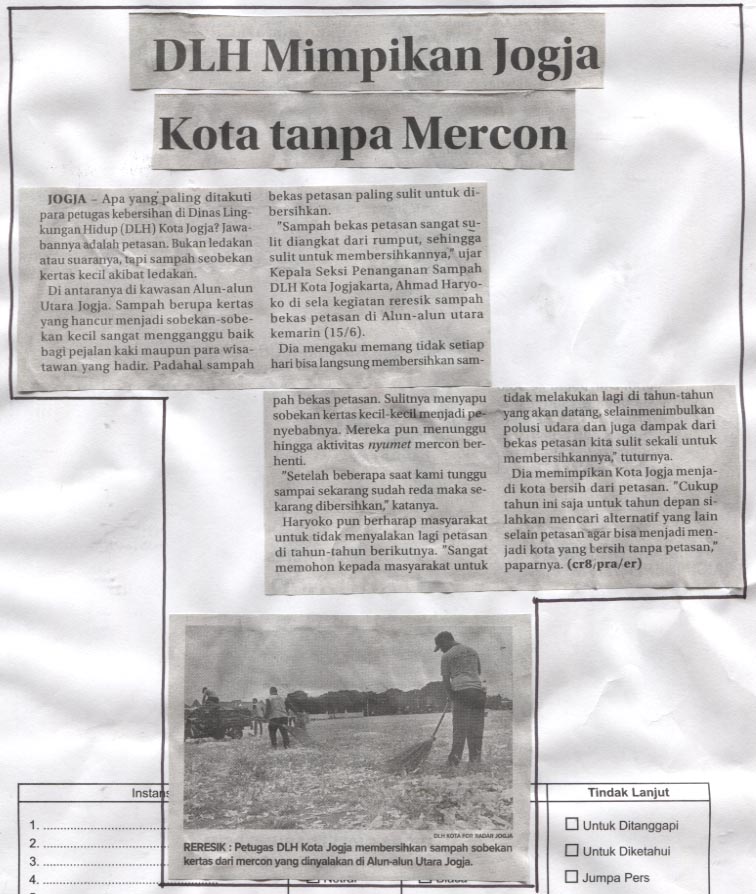 Kliping jogja terbaru