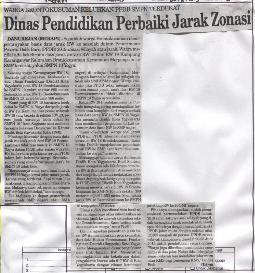 Kliping jogja terbaru