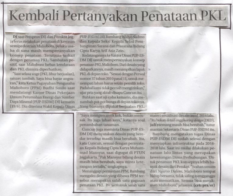 Kliping jogja terbaru