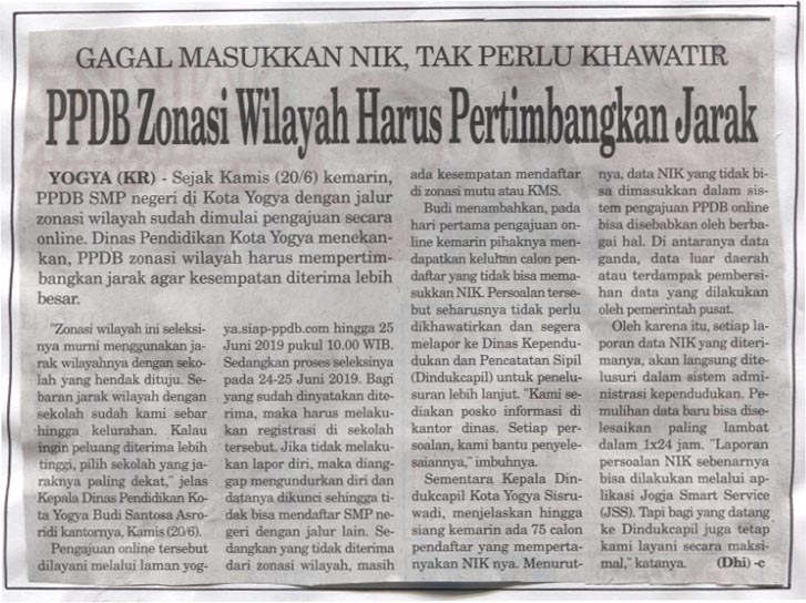 Kliping jogja terbaru