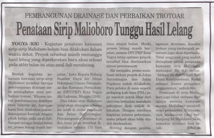 Kliping jogja terbaru