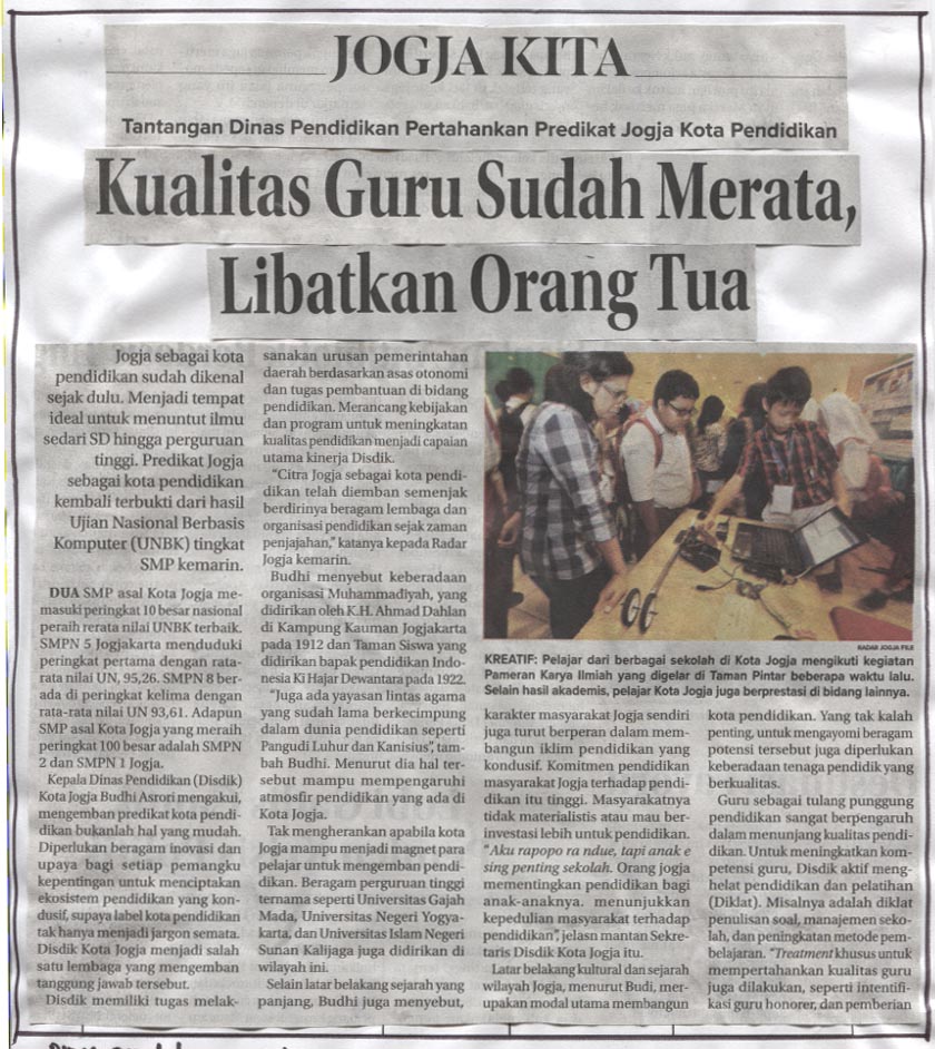 Kliping jogja terbaru