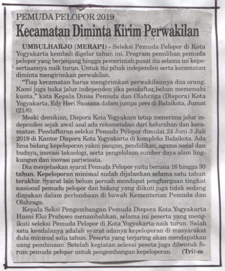 Kliping jogja terbaru