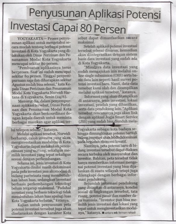 Kliping jogja terbaru