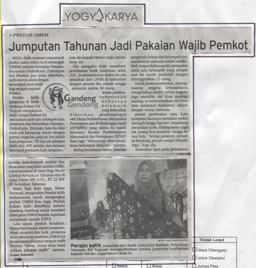 Kliping jogja terbaru