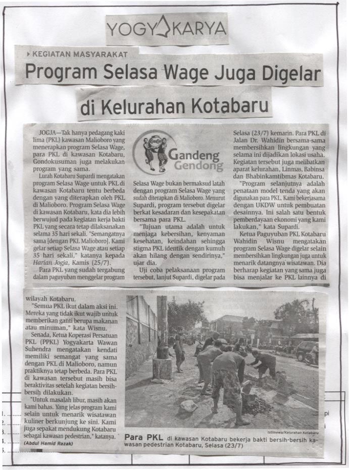 Kliping jogja terbaru