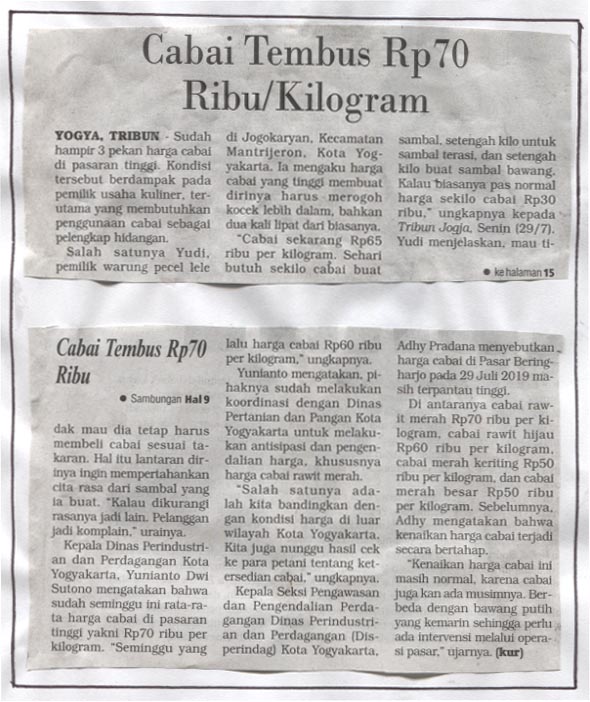 Kliping jogja terbaru