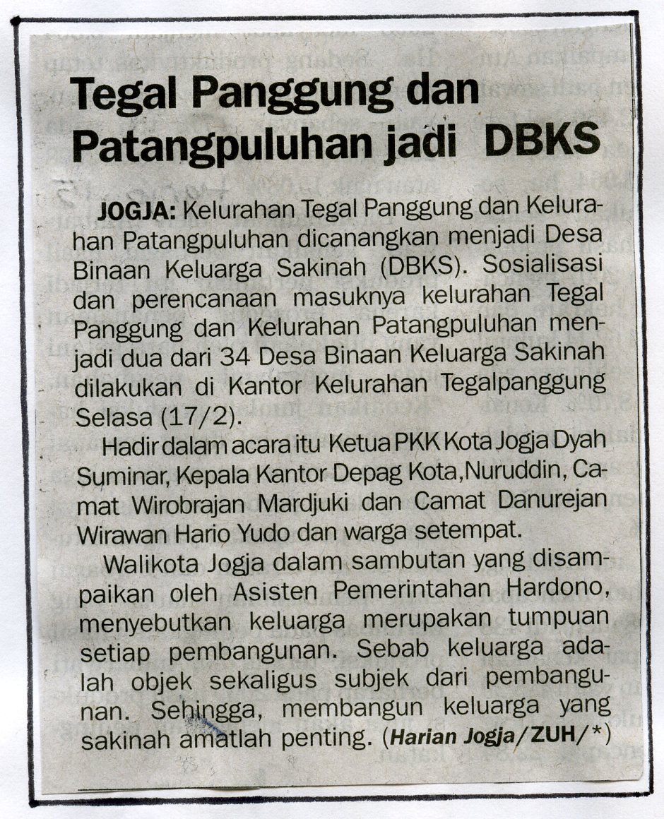 Kliping jogja terbaru