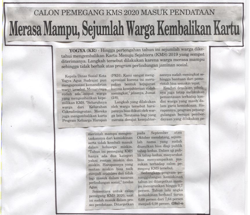 Kliping jogja terbaru