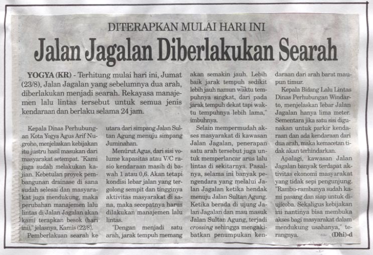 Kliping jogja terbaru