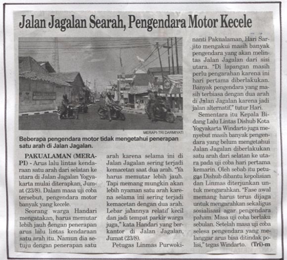 Kliping jogja terbaru