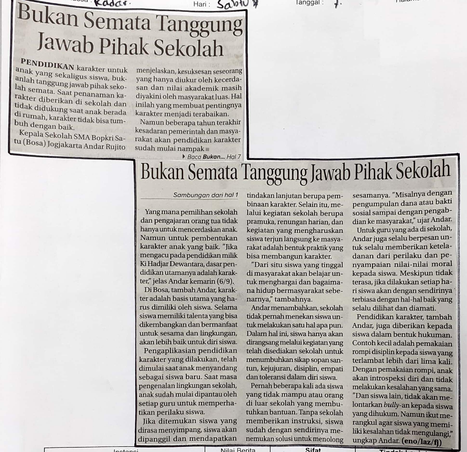 Kliping jogja terbaru