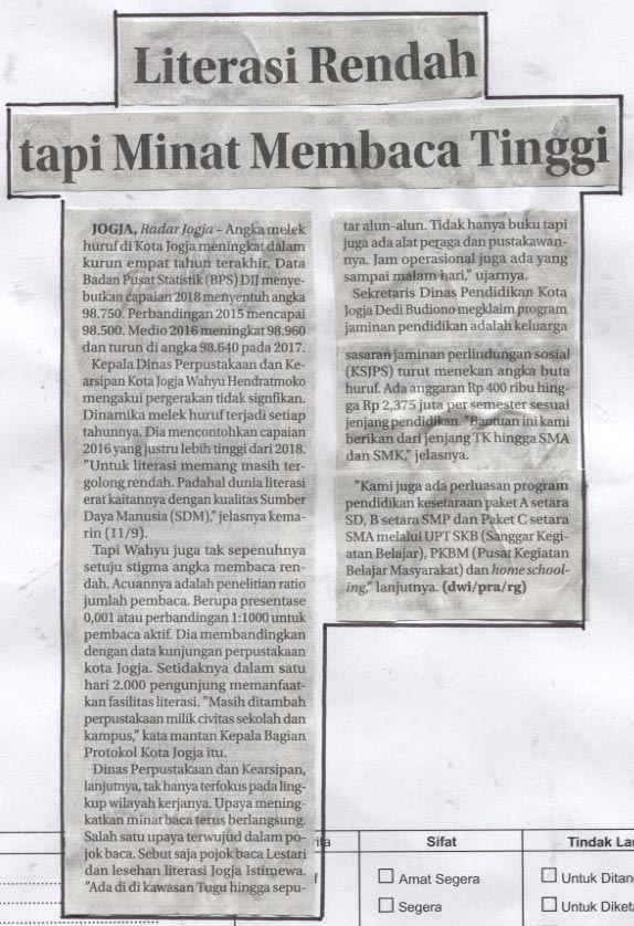 Kliping jogja terbaru