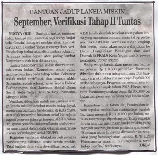 Kliping jogja terbaru
