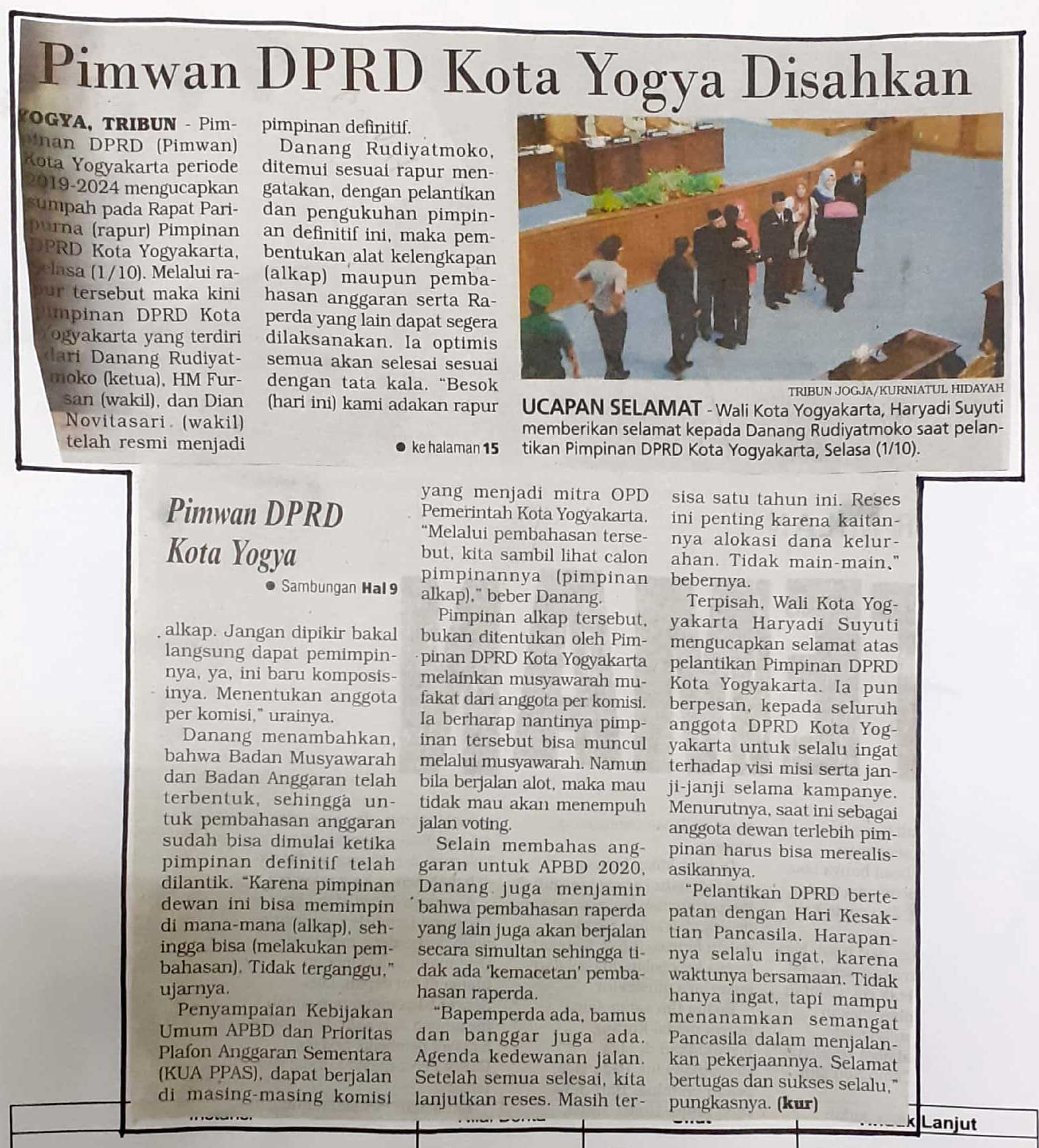 Kliping jogja terbaru