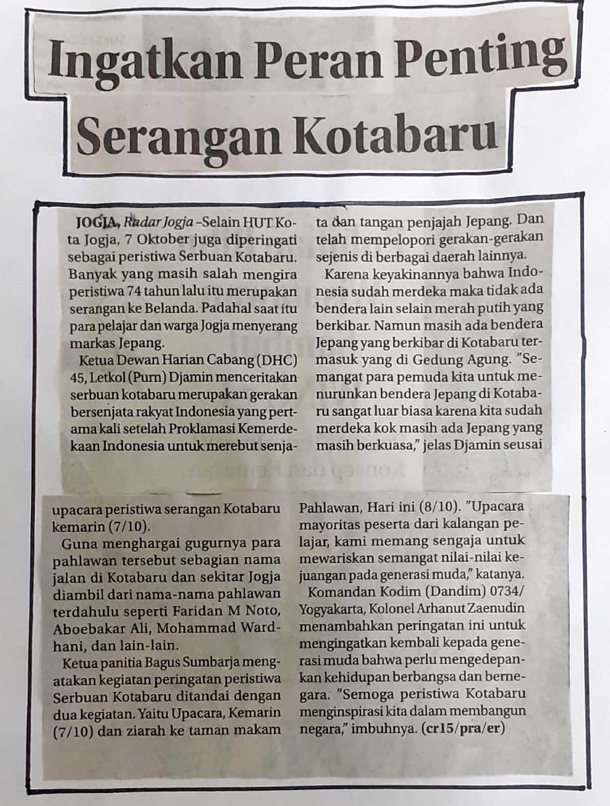 Kliping jogja terbaru