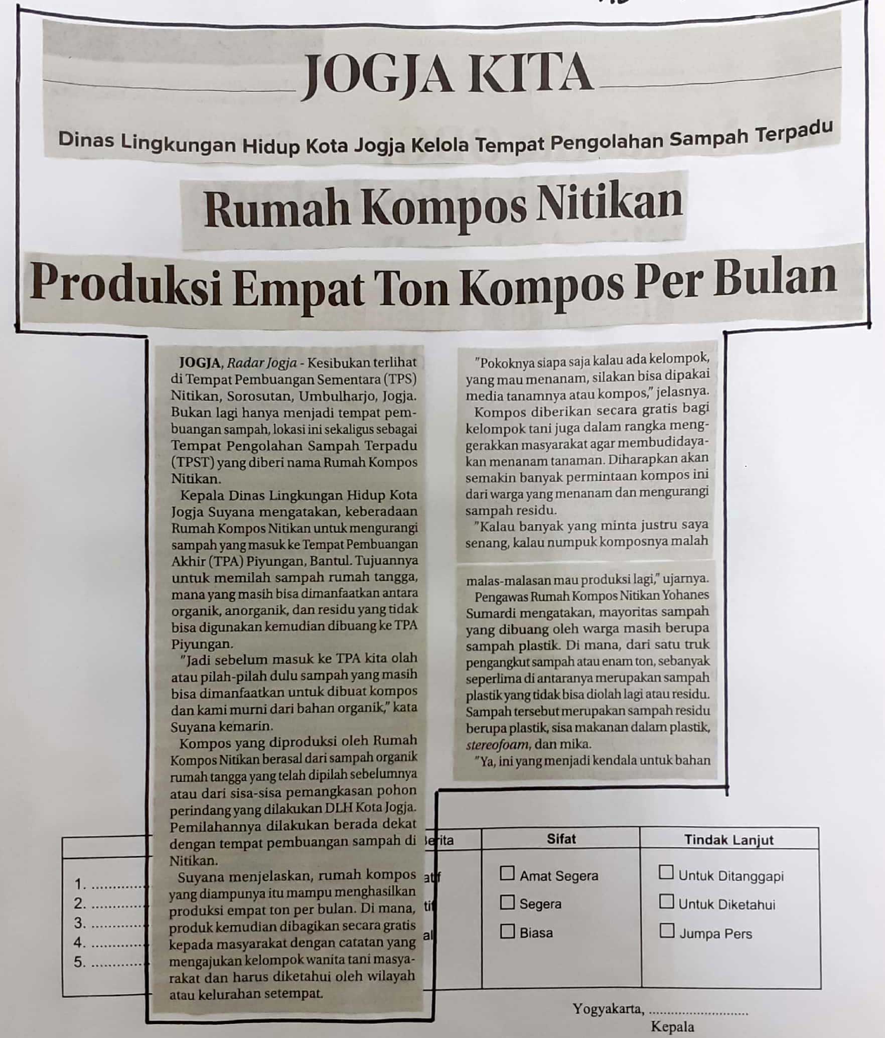 Kliping jogja terbaru