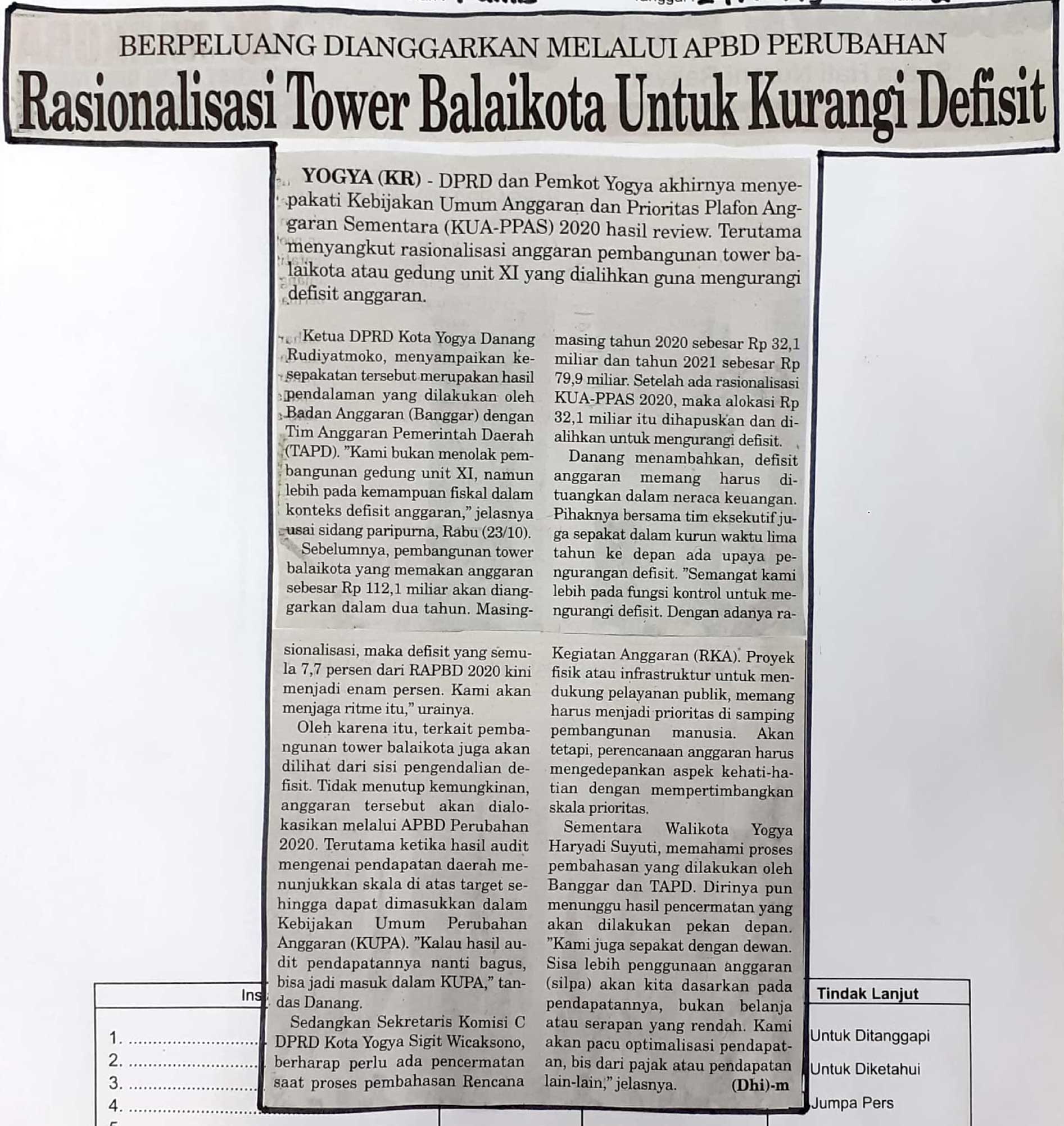 Kliping jogja terbaru