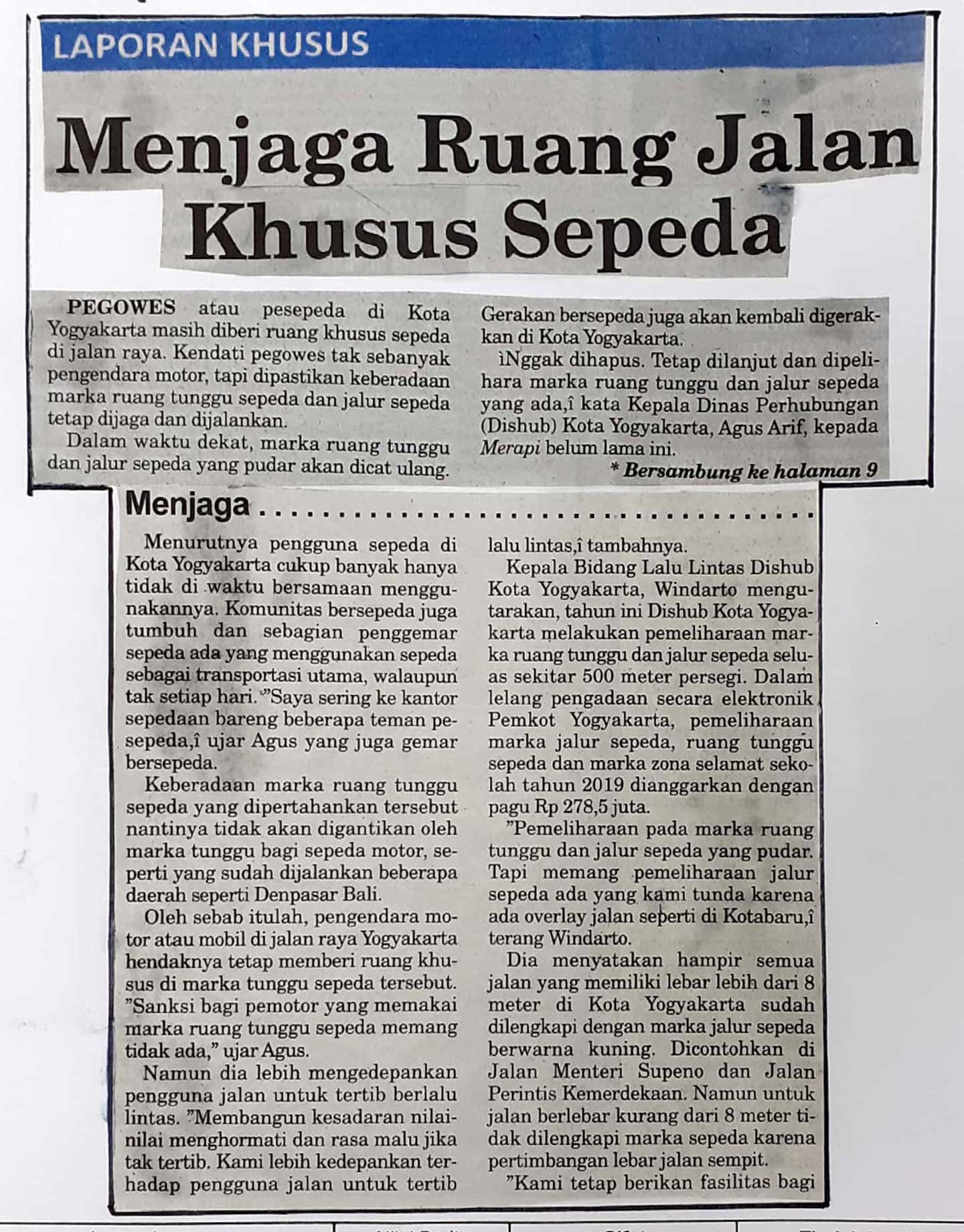 Kliping jogja terbaru