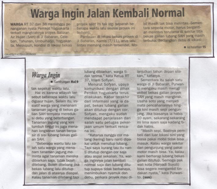 Kliping jogja terbaru