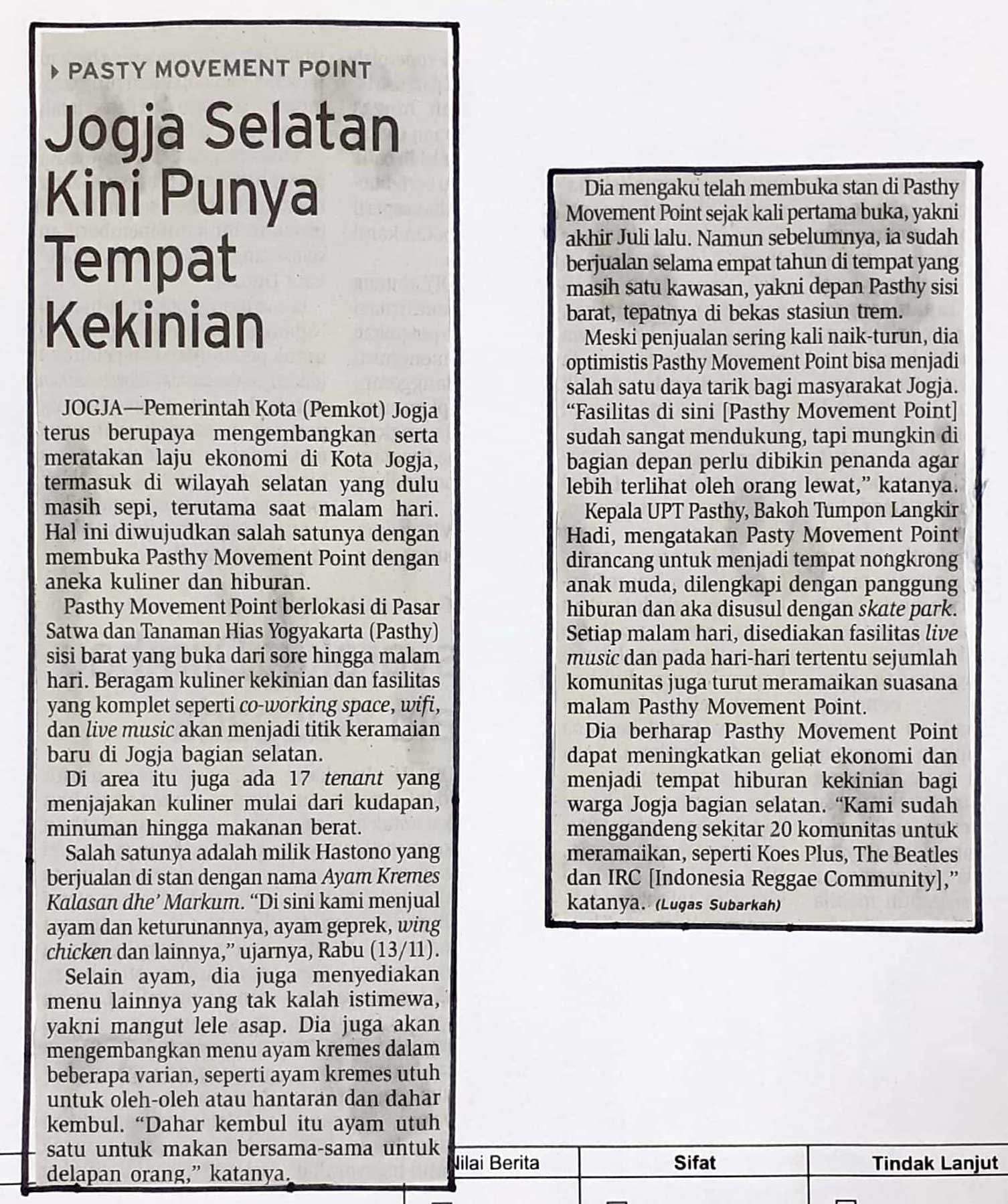 Kliping jogja terbaru