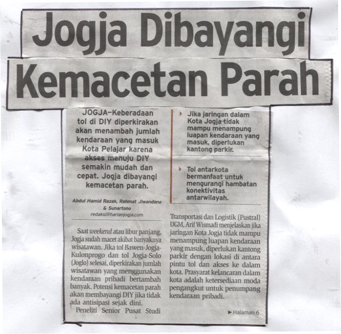 Kliping jogja terbaru