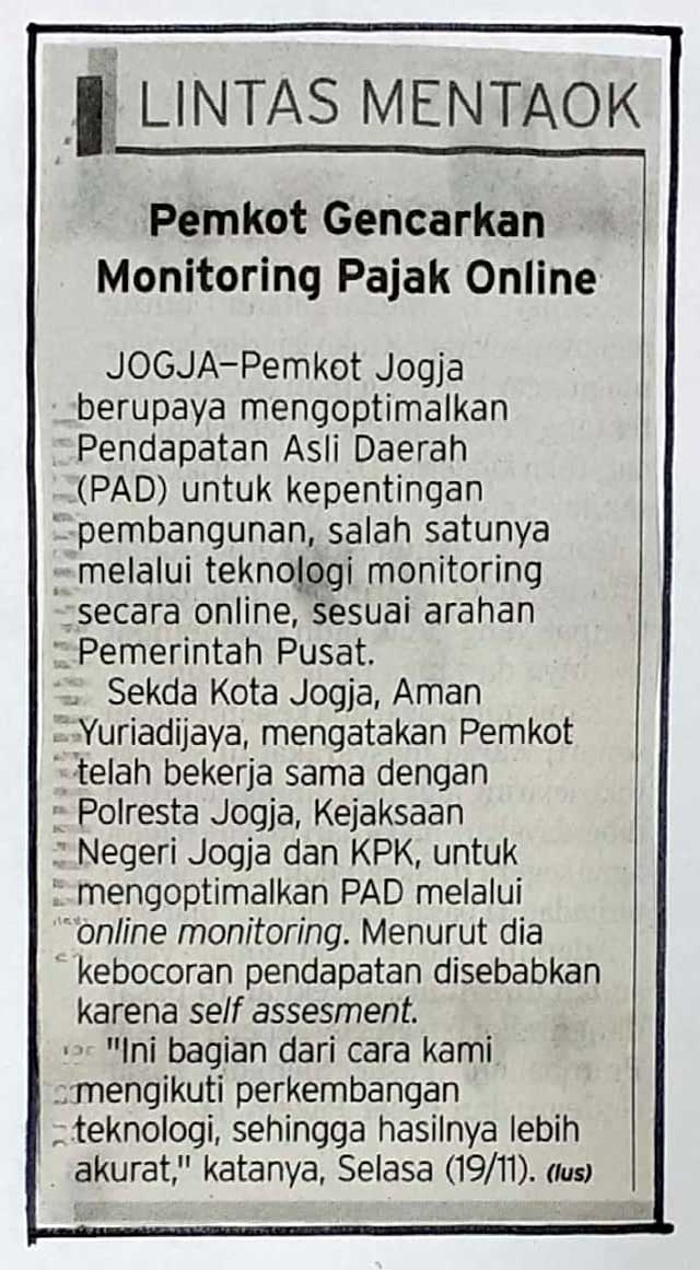 Kliping jogja terbaru