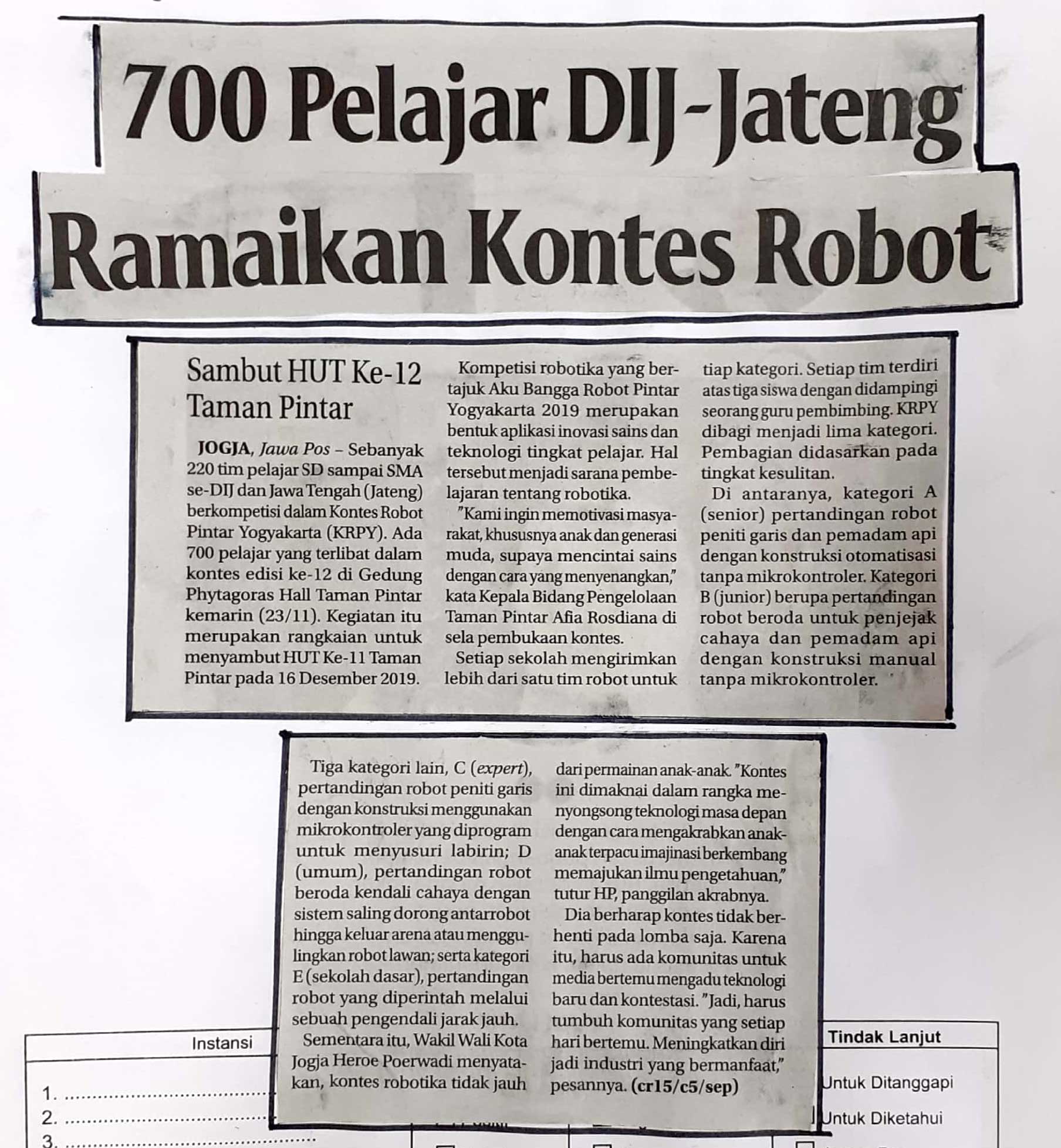 Kliping jogja terbaru