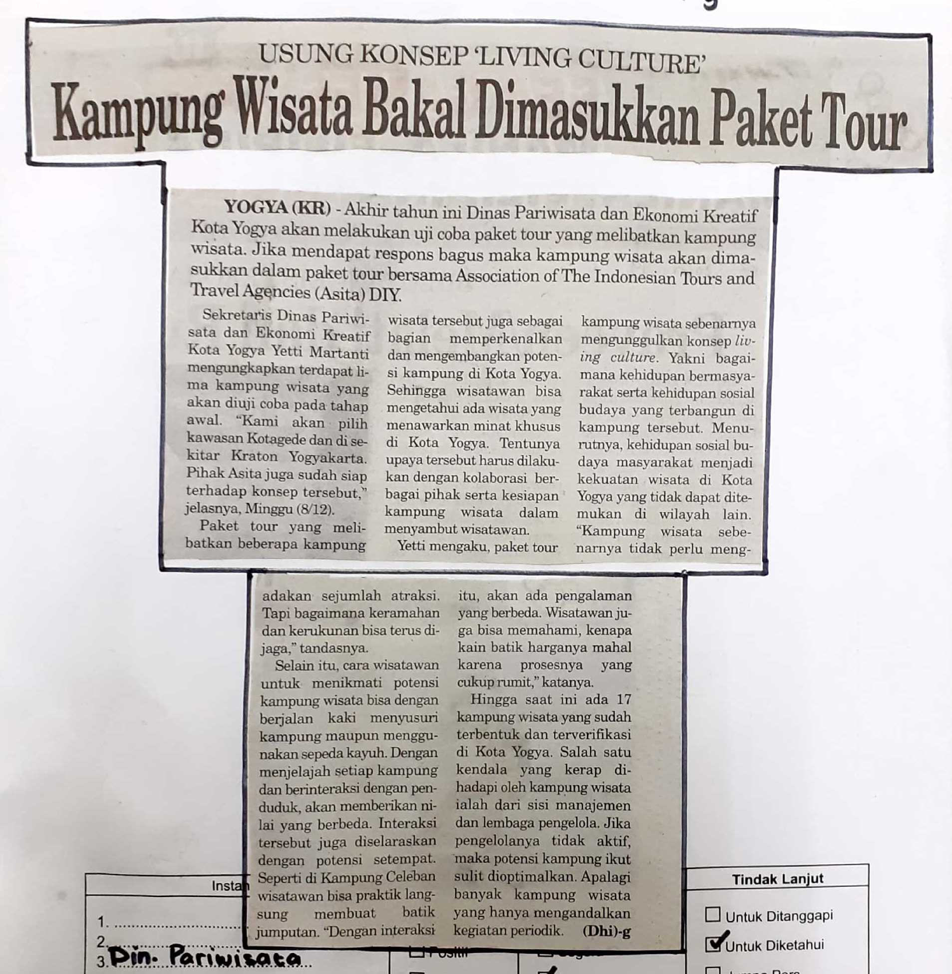 Kliping jogja terbaru