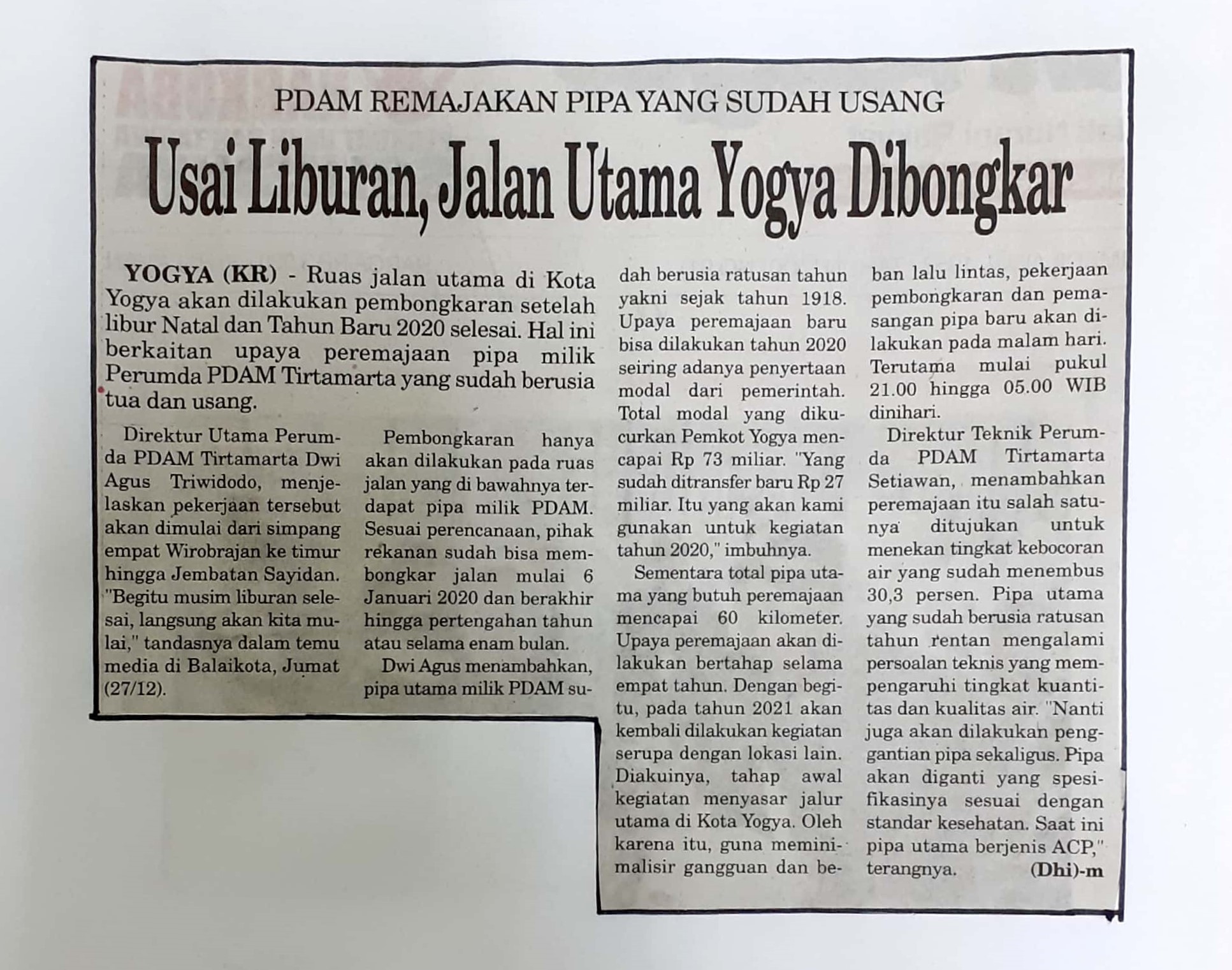 Kliping jogja terbaru