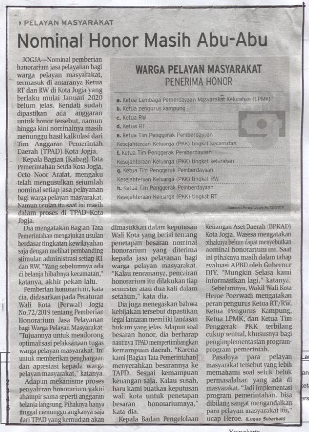 Kliping jogja terbaru