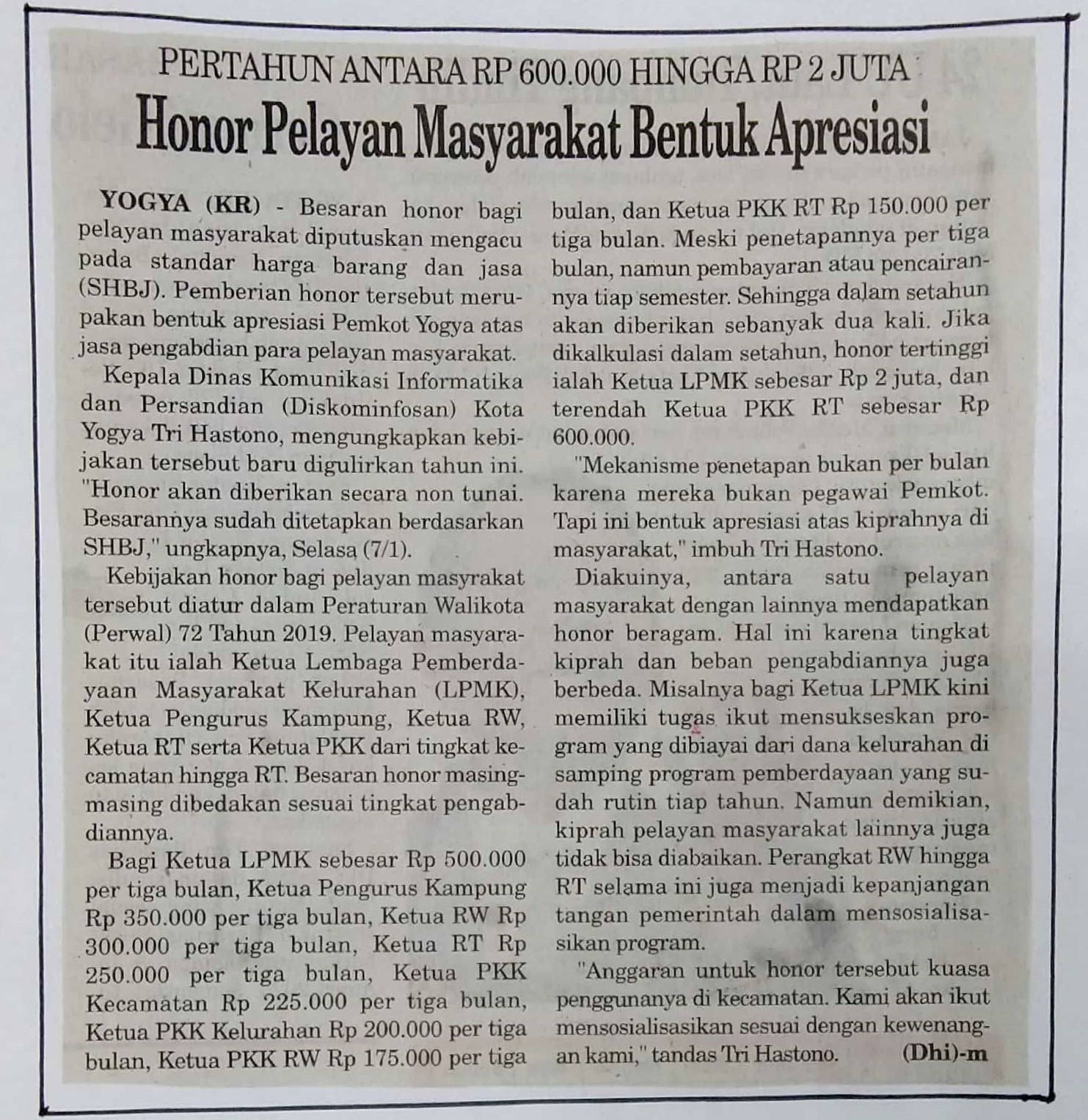 Kliping jogja terbaru