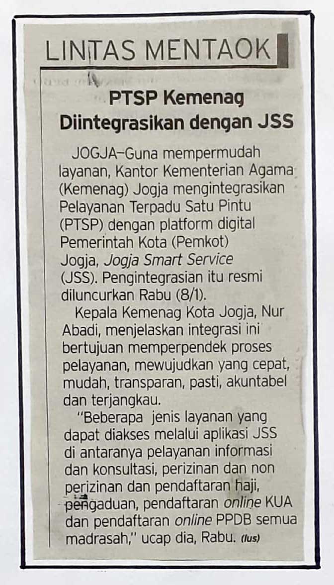 Kliping jogja terbaru