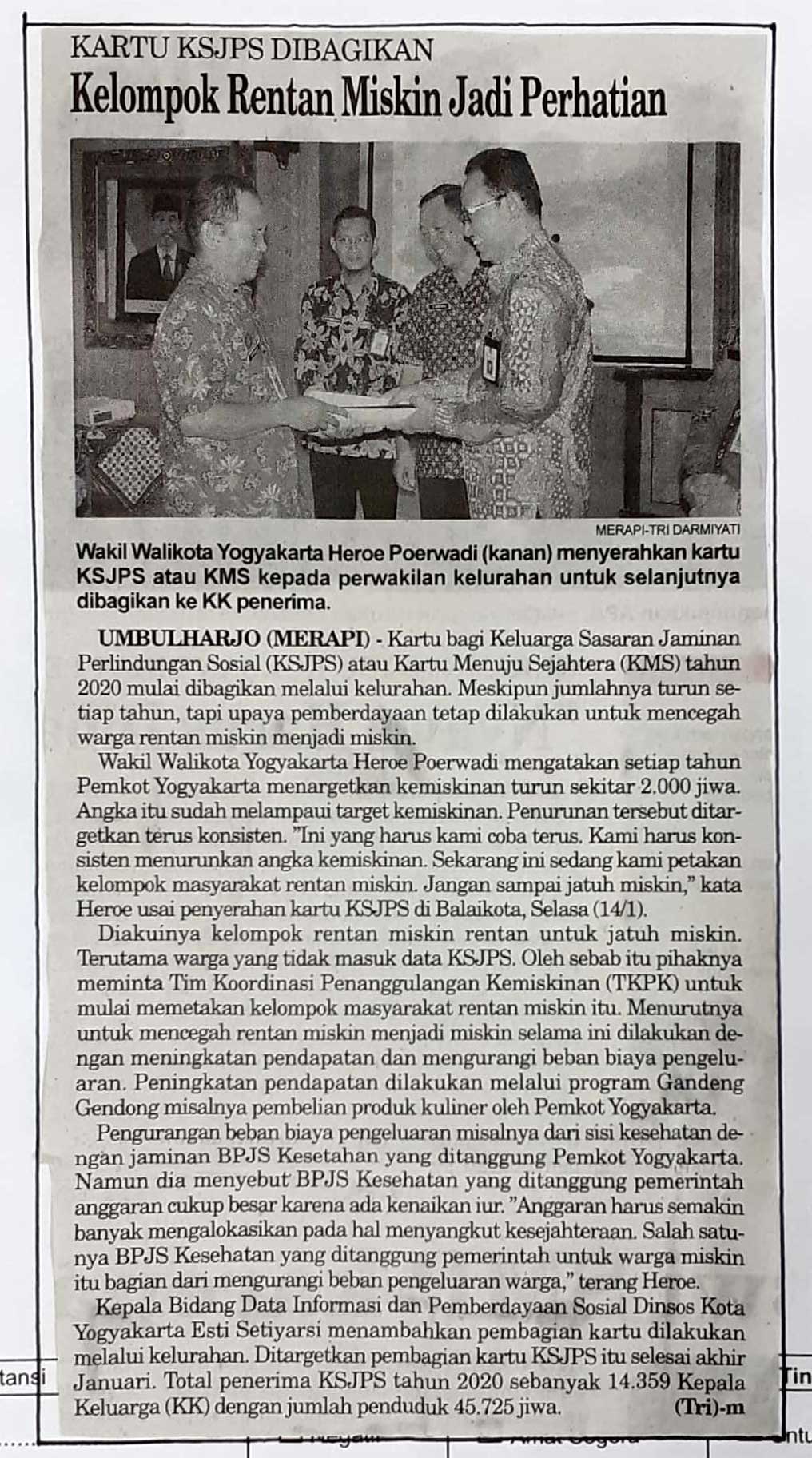 Kliping jogja terbaru
