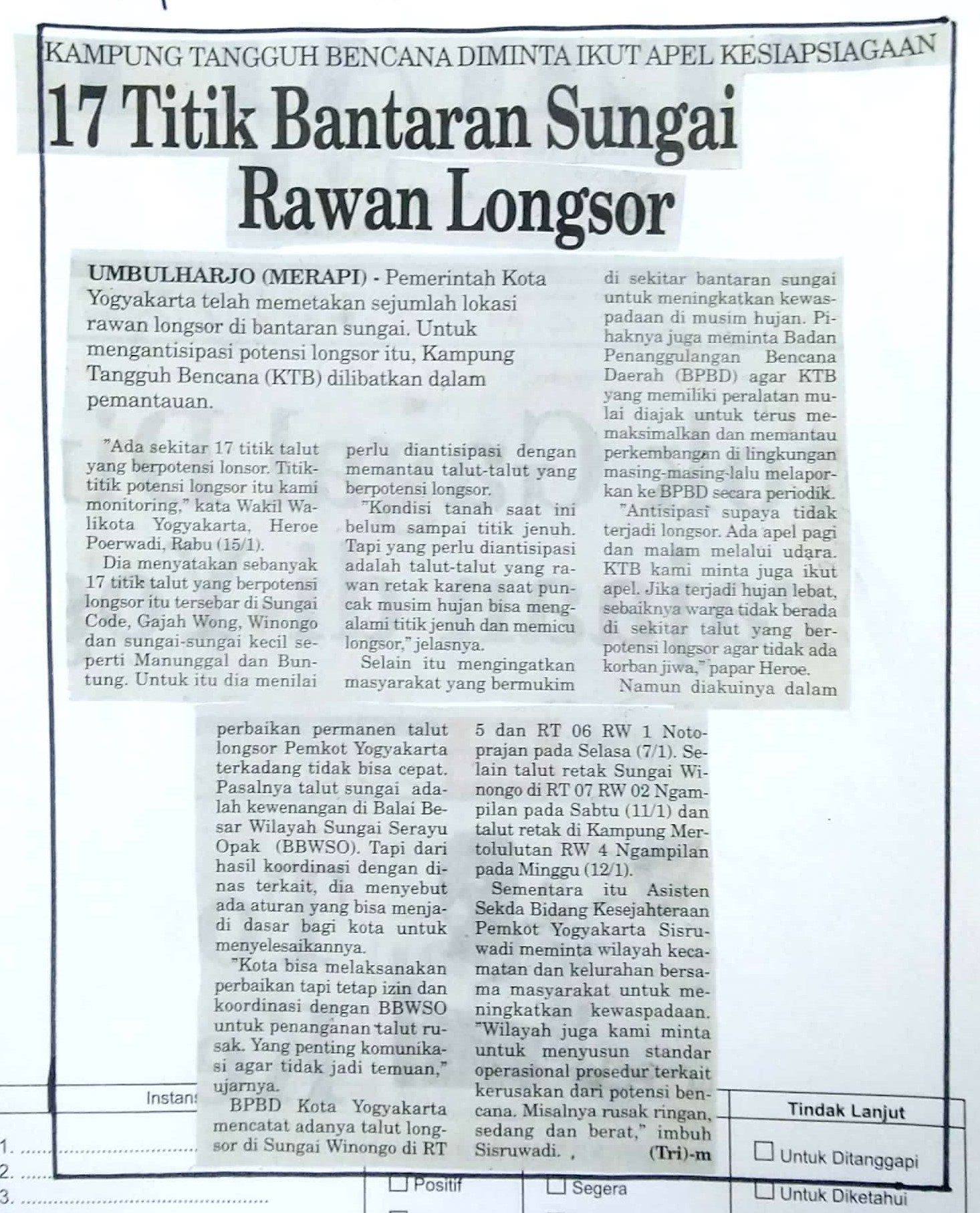 Kliping jogja terbaru