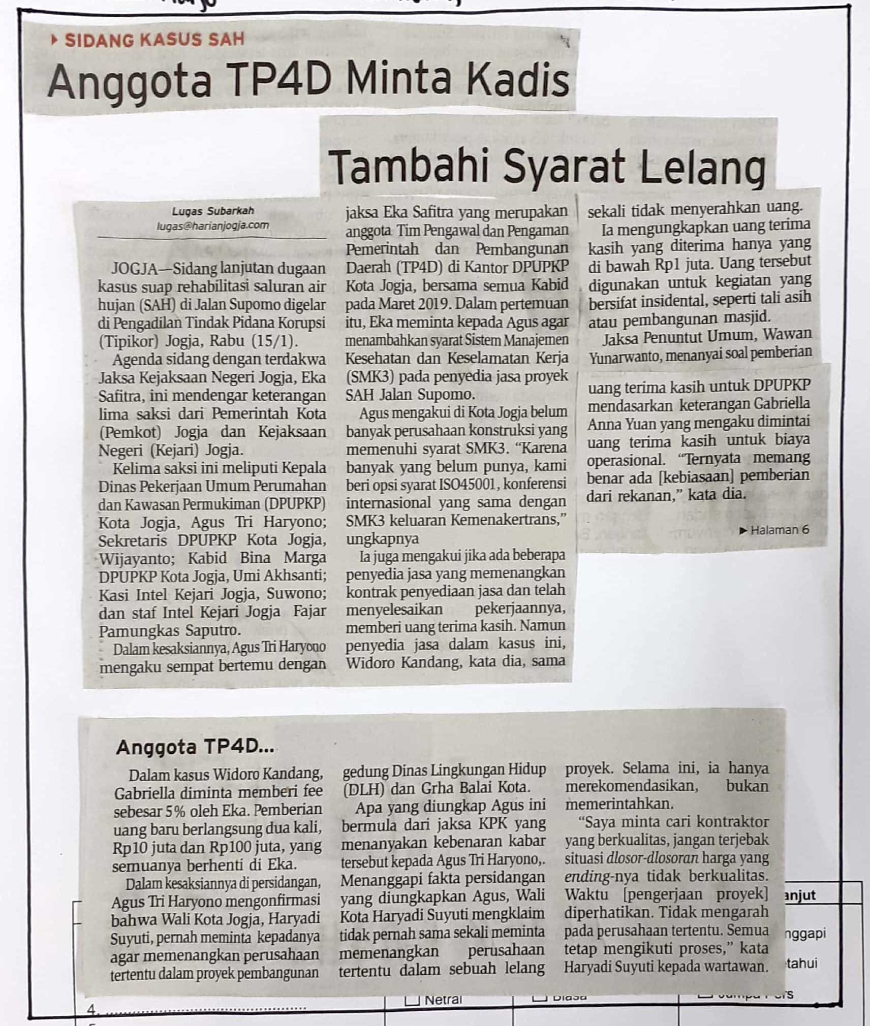 Kliping jogja terbaru