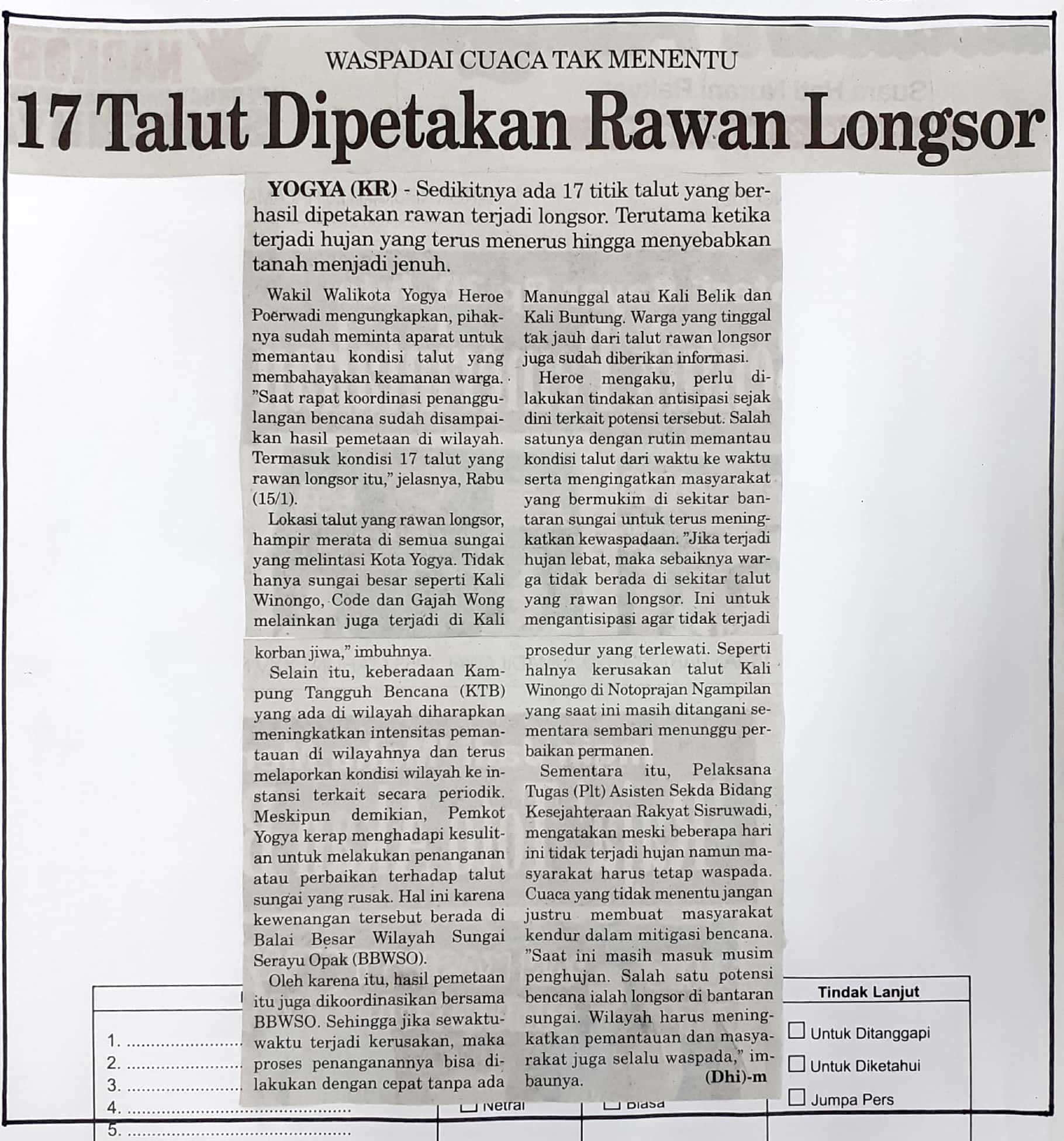 Kliping jogja terbaru