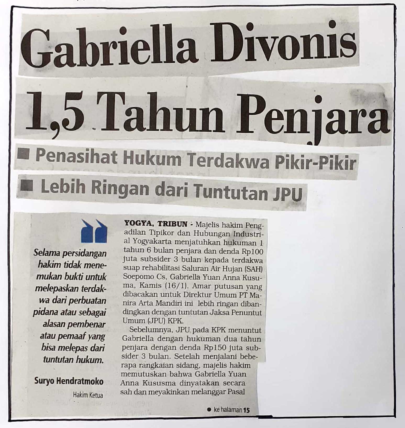 Kliping jogja terbaru