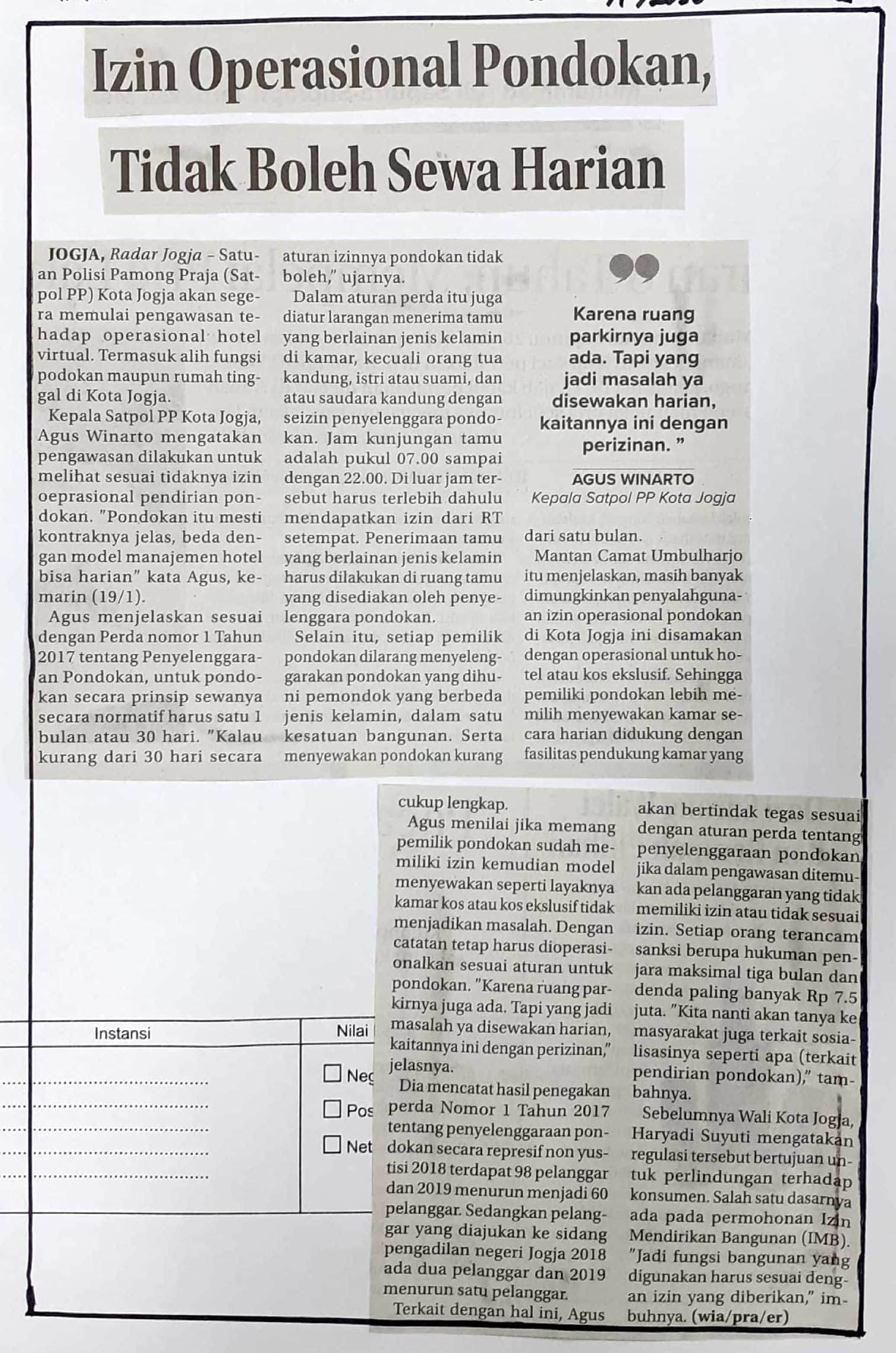 Kliping jogja terbaru