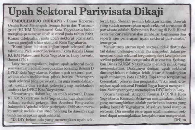Kliping jogja terbaru