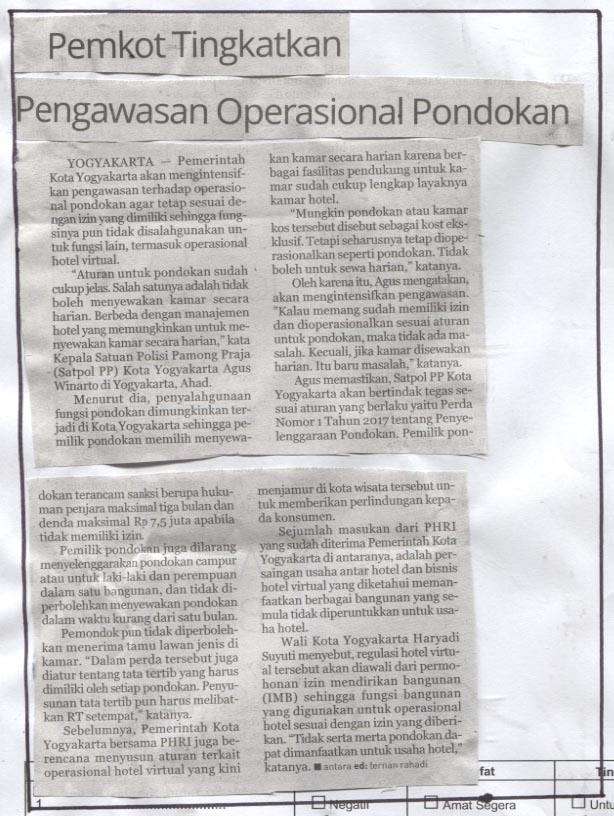 Kliping jogja terbaru